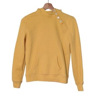 Lauren Ralph Lauren Women Yellow Cowl Neck Sweater, S Petite